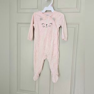 2/$15 Carters Terry Cloth Sleeper Size 6 M